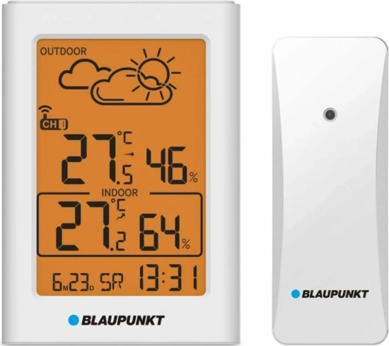 Meteorološka postaja z brezžičnim senzorjem BLAUPUNKT WS15WH