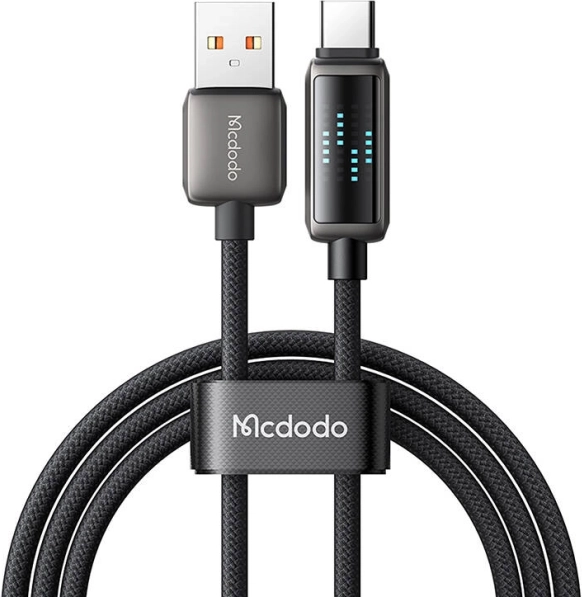 USB-C kabel Mcdodo z LED zaslonom in hitrim polnjenjem