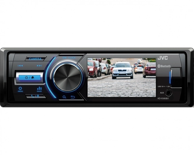 Avtoradio JVC z Bluetoothom in monitorjem
