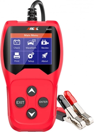 Tester akumulatorjev ANCEL BA201