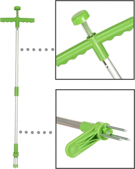 Lahek in trpežen material, ergonomski T ročaj