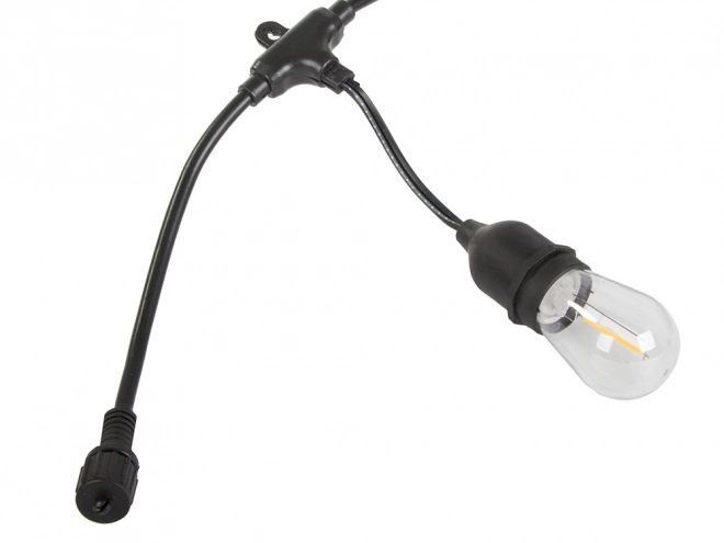 Vrtna svetlobna girlanda GARDEN GIRL, 10 LED žarnic E27, 10 m, IP44