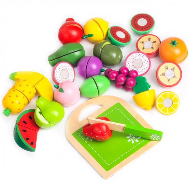 Leseno sadje za rezanje, 20 kosov ECOTOYS