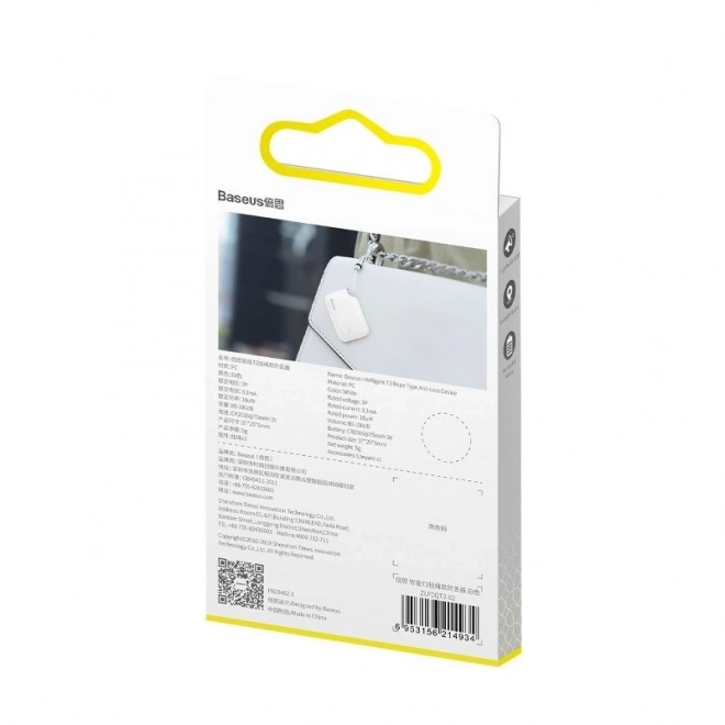 Pameten mini Bluetooth lokator Baseus T2 bel