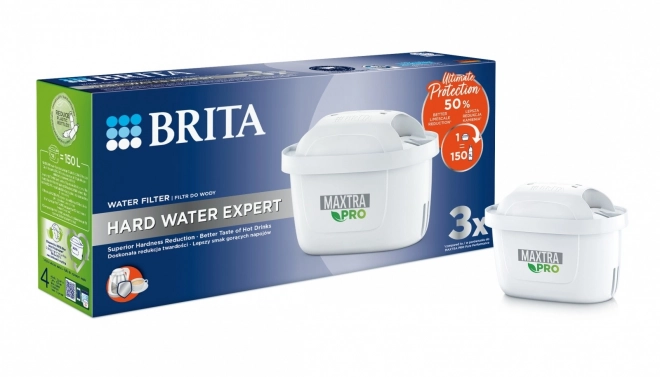Maxtra PRO Hard Water Expert nadomestna kartuša 3 kosi.