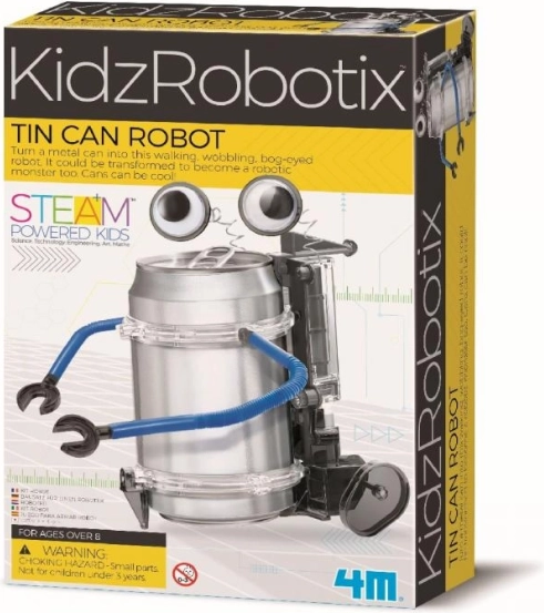 Sestavi in oživi robota iz pločevinke