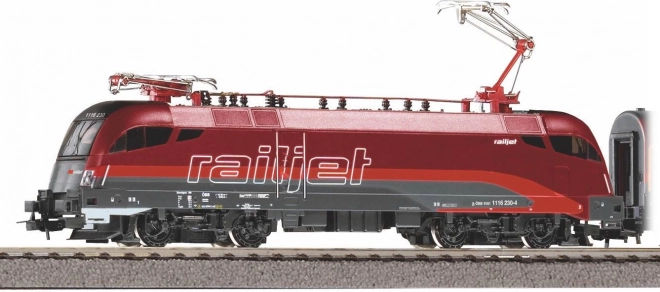 Podroben model RAILJET ÖBB