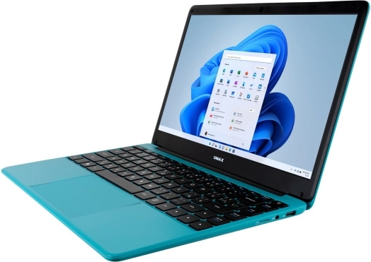 Umax VisionBook 14WRx turquoise – 14,1" prenosnik s Full HD IPS, Intel Celeron in Windows 11 Pro