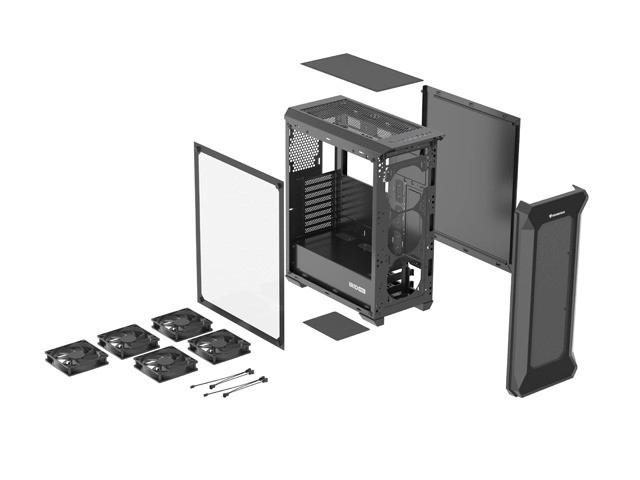 Ohišje Genesis Irid 505F z oknom USB 3.0