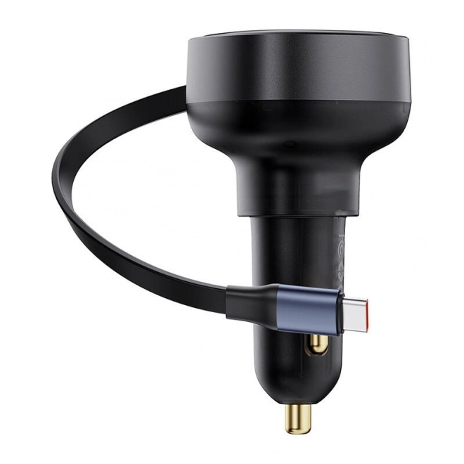 Polnilec za avto Baseus Enjoyment Pro z USB-C kablom