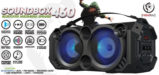 Bluetooth Zvočnik SoundBox 460