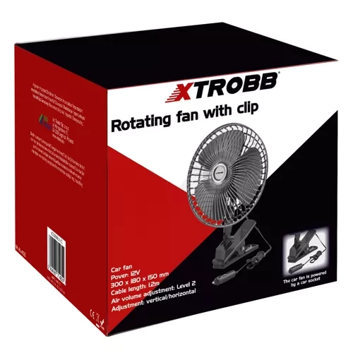 Rotacijski avtomobilski ventilator s klipom Xtrobb