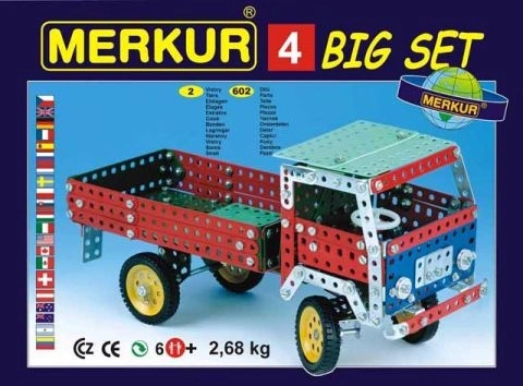 Gradbeni set Merkur 4 - 40 modelov