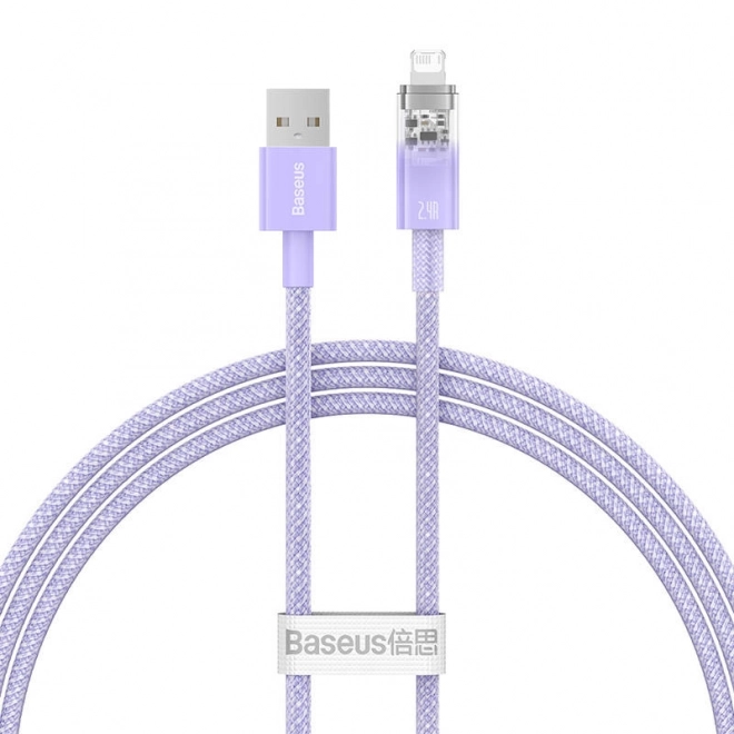 Hitro polnilni kabel USB-A na Lightning Baseus Explorer Series 1m