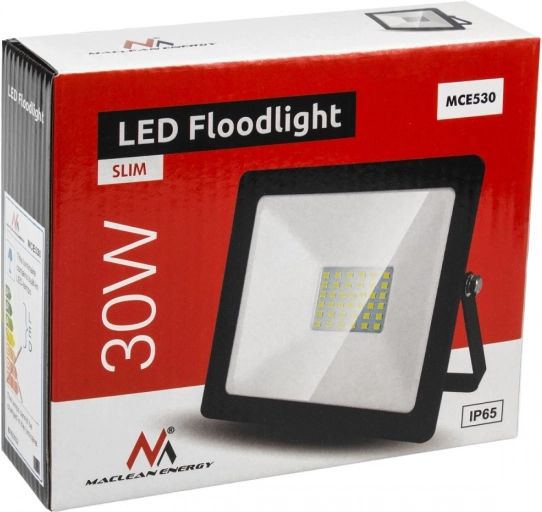 LED reflektor 30W Maclean Energy