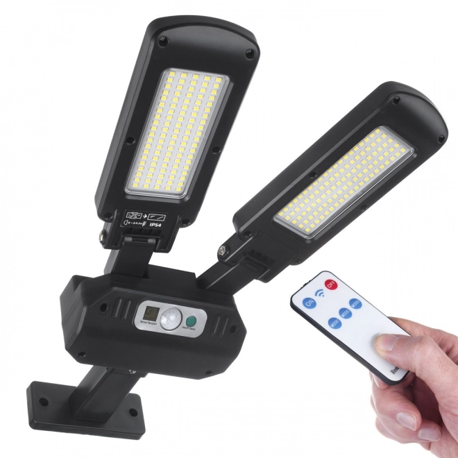 Sončna LED ulična svetilka s senzorjem in daljinskim upravljanjem