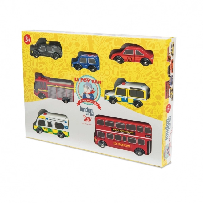 Le Toy Van Set avtomobilčk Londra