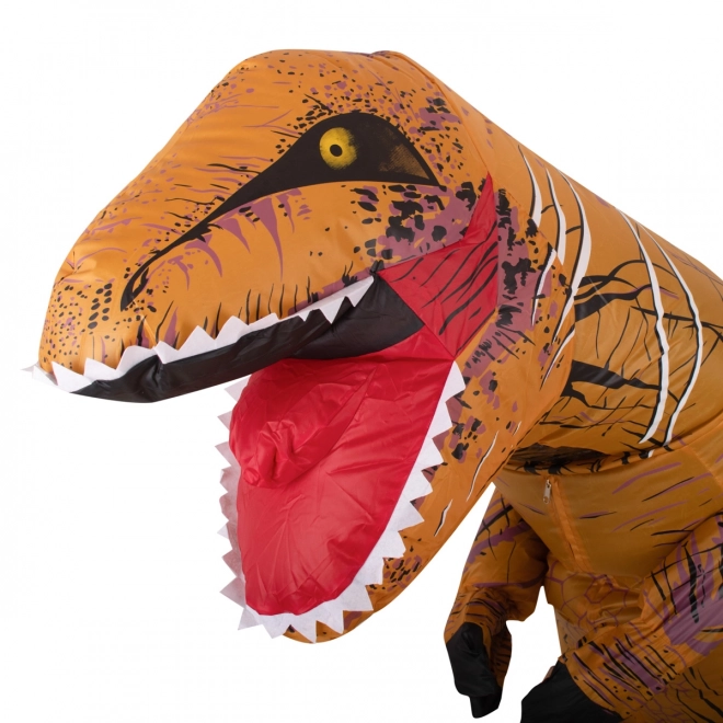 Kostum napihljiv dinozaver T-REX rjav