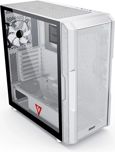 Sodobna oprema: USB‑C, kaljeno steklo in vertikalni GPU