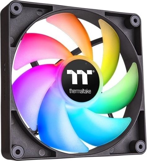 Ventilator Thermaltake CT120 ARGB 12 cm dvojni paket črn