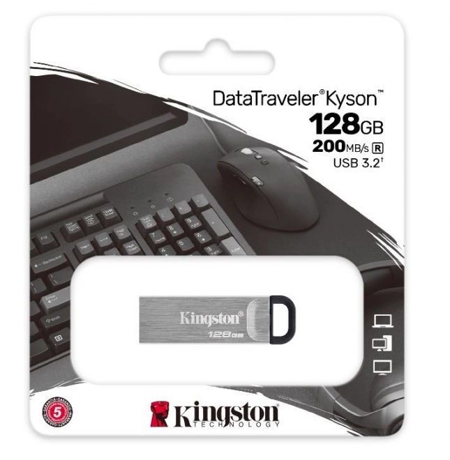 Pomnilniška kartica Kyson DTKN/128 USB 3.2 Gen1