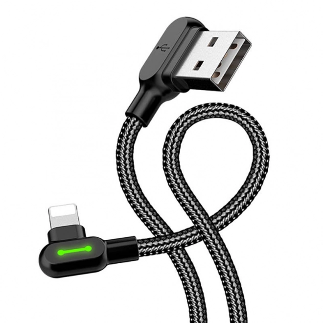 Kabel USB-Lightning, Mcdodo CA-4673, kotni, 1,8 m (črn)