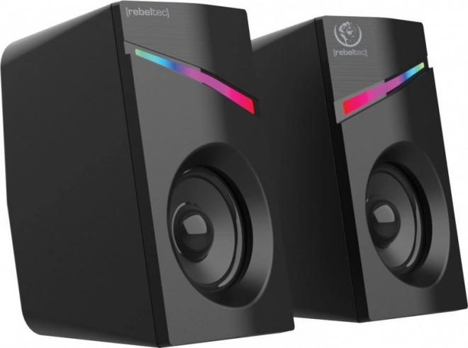 Stereo zvočniki 2.0 z LED osvetlitvijo