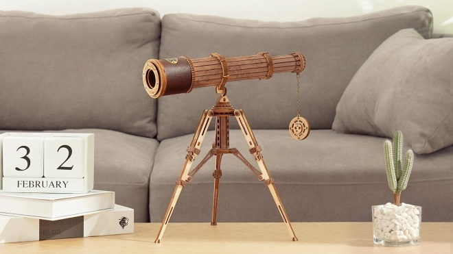 ROBOTIME Rokr Leseni Model Monokularnega Teleskopa