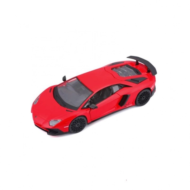 Kovinski model Bburago Lamborghini Aventador rdeč 1:24