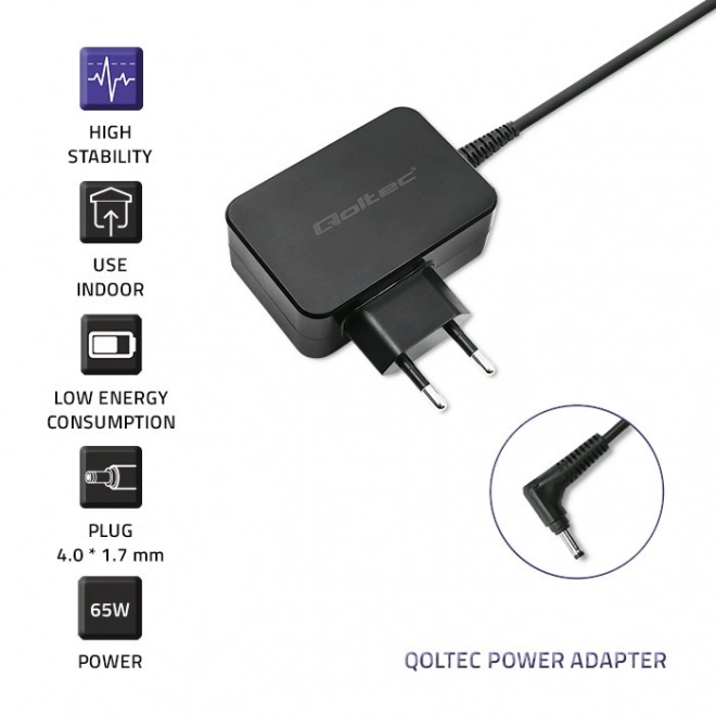 Napajalni adapter Qoltec za Lenovo 65W 20V 3.25A