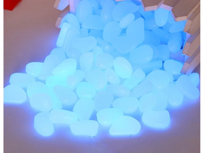 Fluorescenčne svetlikajoči kamenčki za vrt in gospodinjstvo