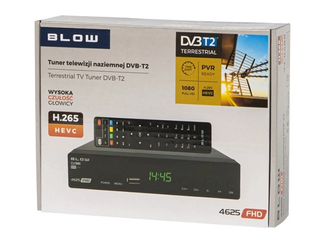 Televizijski sprejemnik DVB-T2 4625FHD H.265