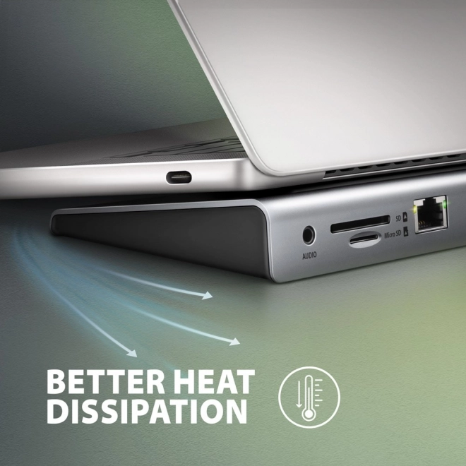 11-v-1 večvratna USB-C razdelilna postaja 5Gbps