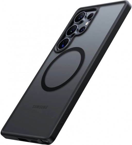 Magnetni etui TORRAS Guardian‑Mag za SAMSUNG Galaxy S25 Ultra – črn