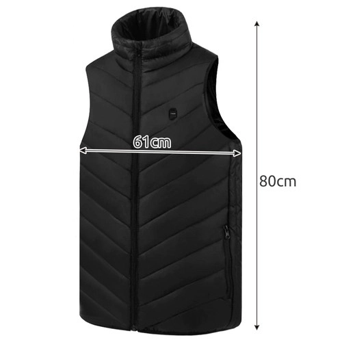 Ogrevana jakna XL USB Trizand 22128