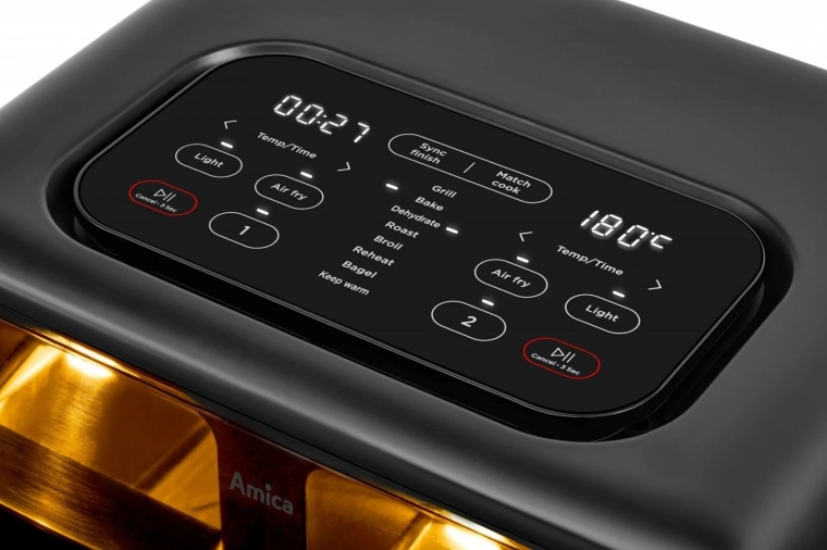 Upravljanje na dotik in bogata ponudba programov