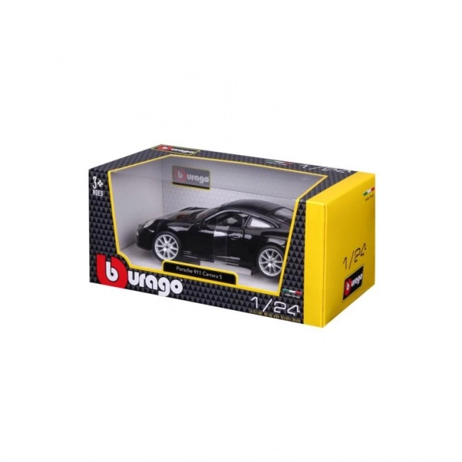 Model avtomobila Porsche 911 Carrera S črna