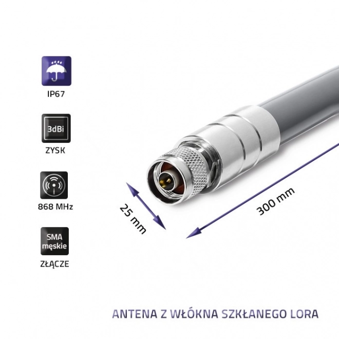 LoRa Antena 3dBi zunanja