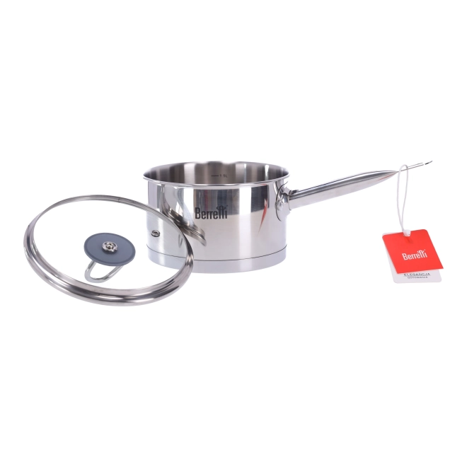 Nerjavni lonec s pokrovom Gemini Berretti, 16 cm