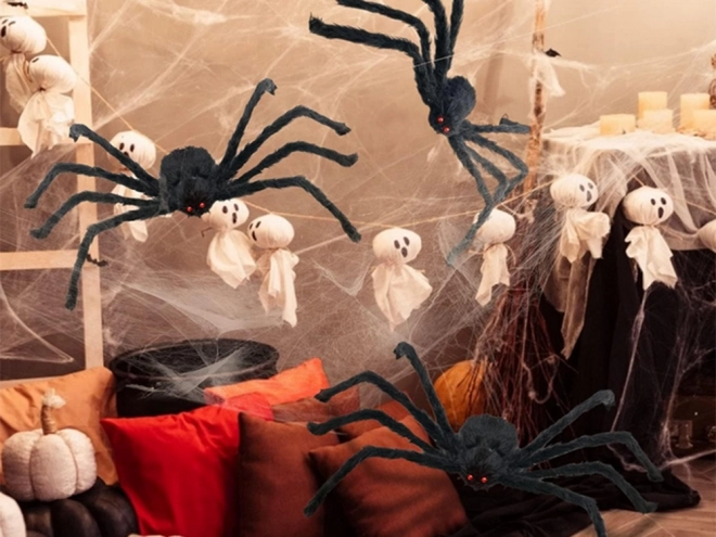 Halloween velikanski okrasni pajek tarantela