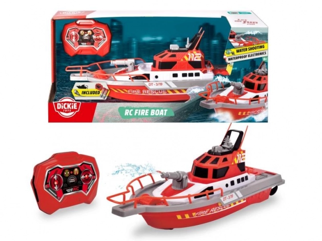 RC ladjica gasilci 37cm, 3kan
