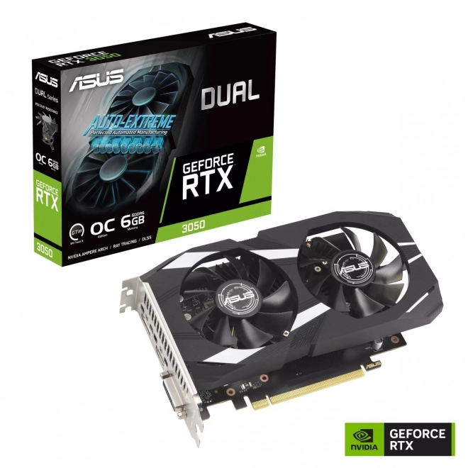Grafična kartica ASUS GeForce RTX 3050 Dual OC 6GB GDDR6