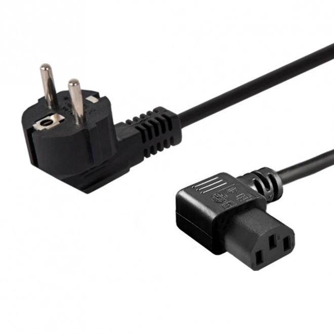 Napajalni kabel Schuko (M) kotni - IEC C13 kotni 1,2m
