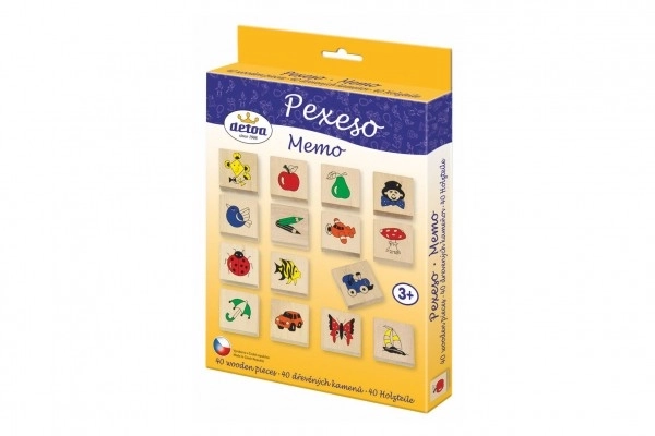 Leseno pexeso - 40 delov
