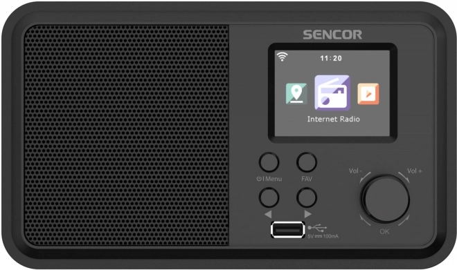 Spletni radio Sencor z močjo 4 W in WiFi