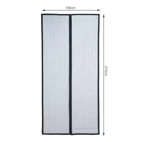 Samodejno zapirajoča mreža proti komarjem za vrata - 100 x 210 cm