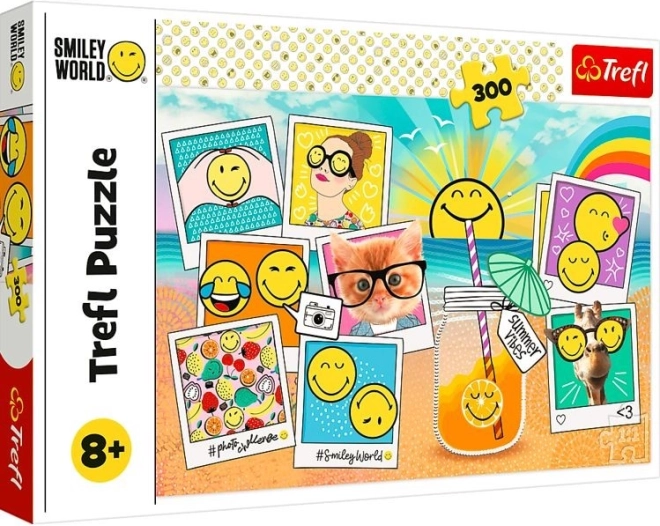 Sestavljanka 300 kosov Smiley na počitnicah