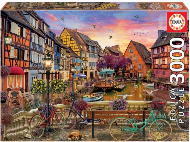 Sestavljanka Colmar, Francija 3000 kosov