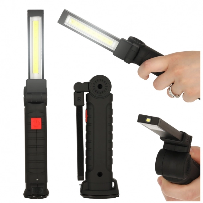 USB delovna LED svetilka z magnetom in akumulatorjem