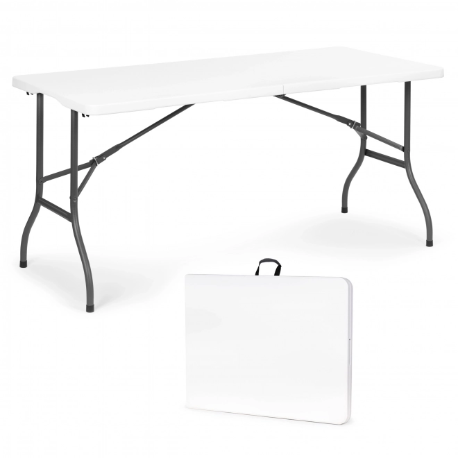 Zložljiva catering miza 153 cm bela MultiGarden